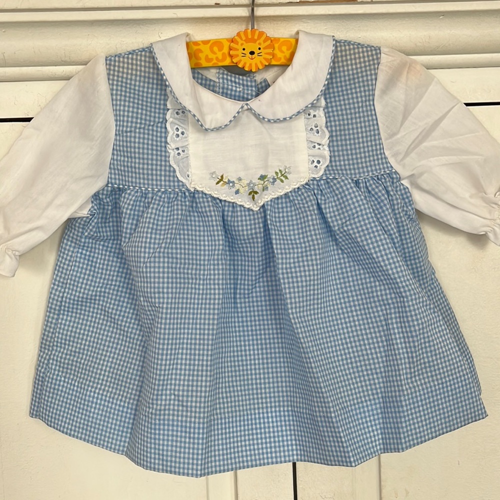 Vintage Baby Girls Dress 12 Months